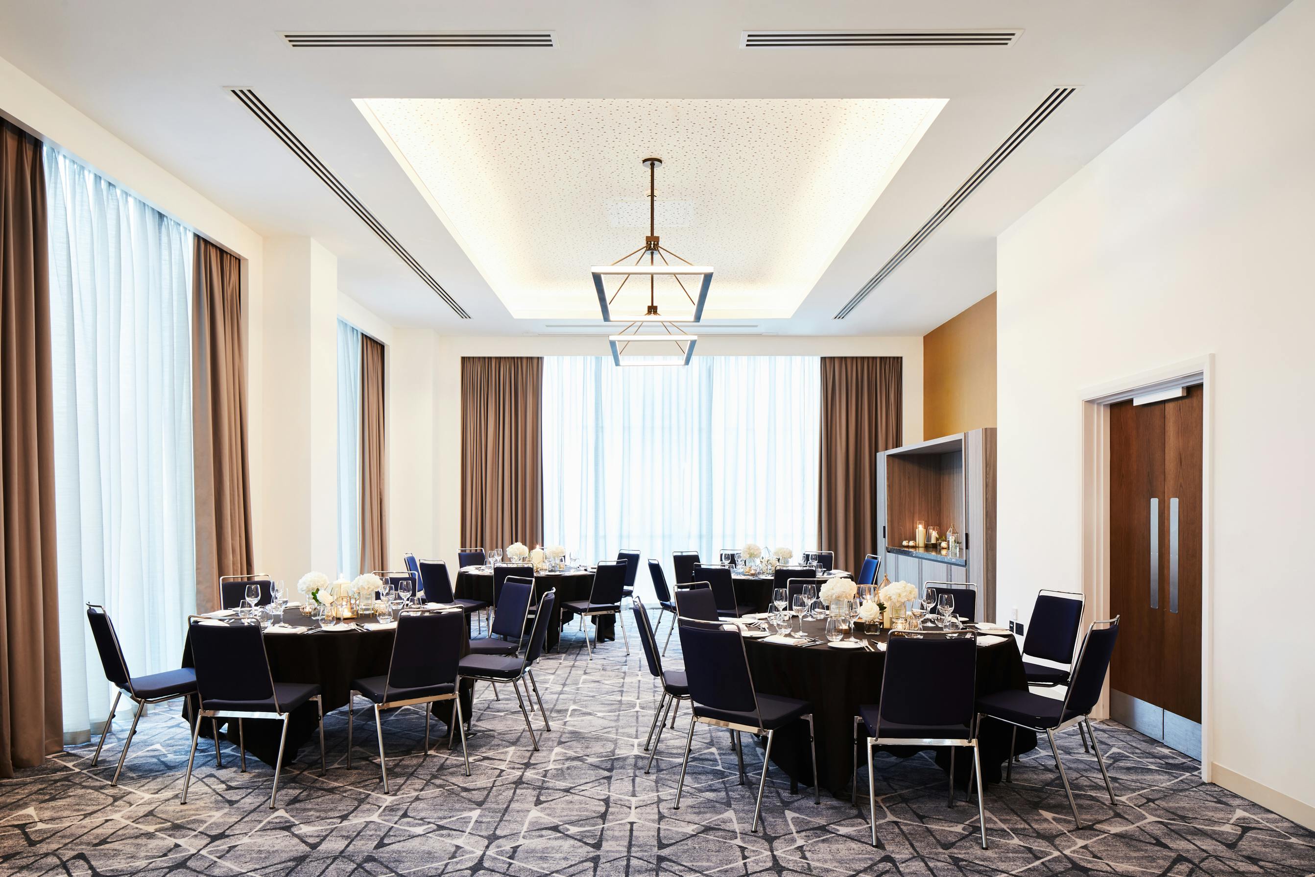 Robinson Room at Hyatt Regency Manchester, elegant event space for upscale meetings and gatherings.