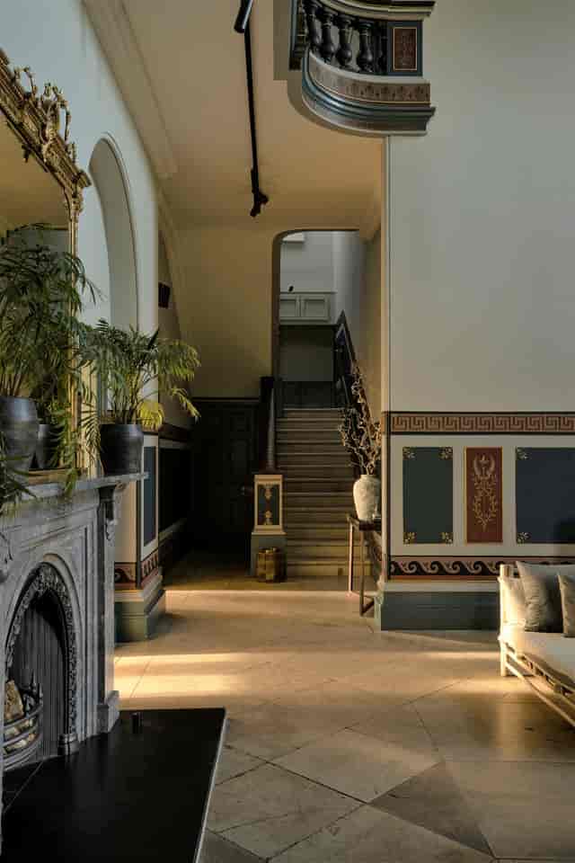 Elegant foyer at The Location House for high-end VIP events and intimate receptions.