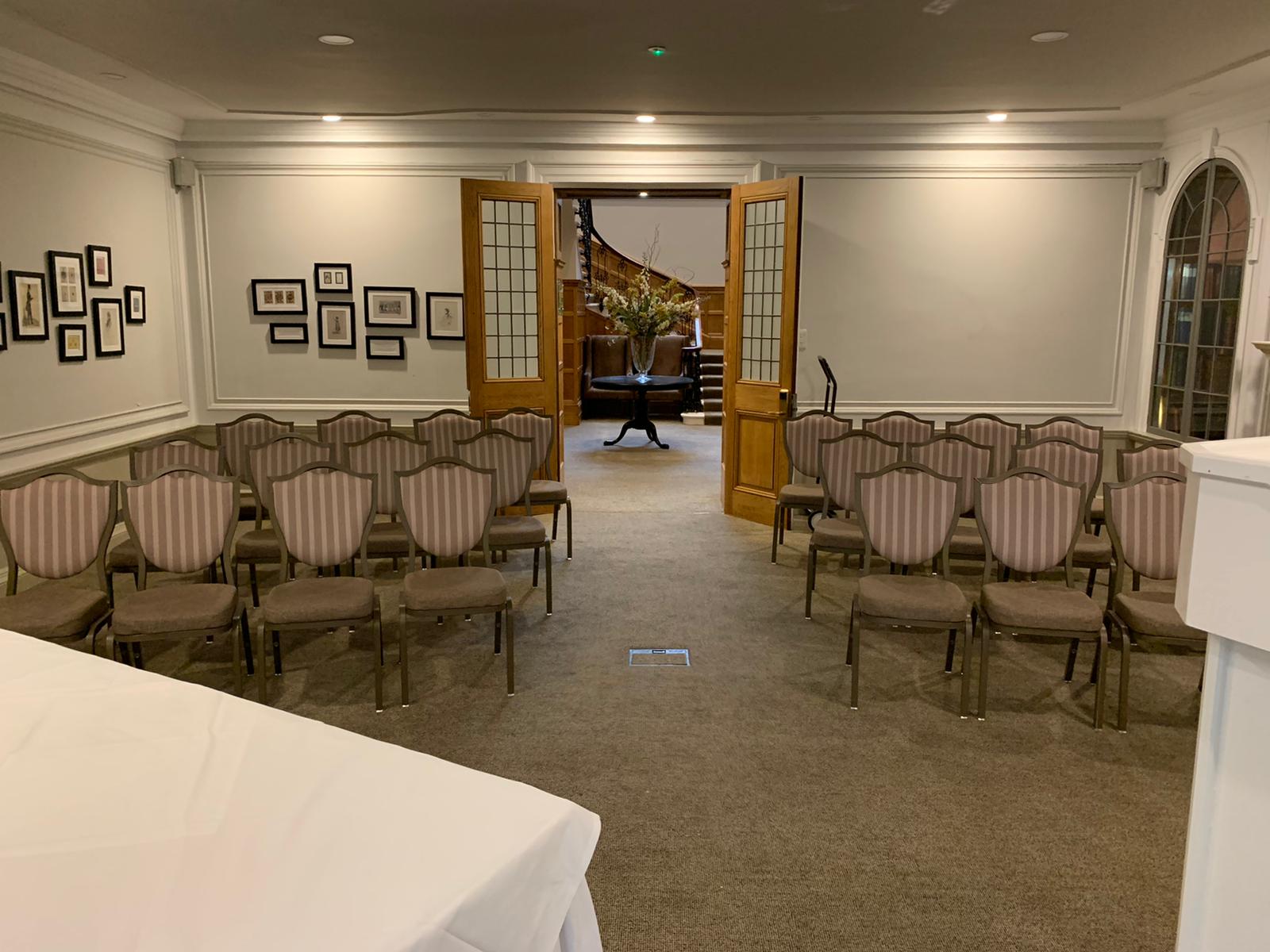 Garden Room at Oatlands Park Hotel, elegant meeting space for conferences and events.