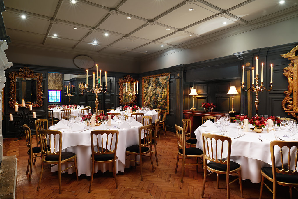 Elegant dining space at The Tapestry & Mulberry, perfect for upscale events and gatherings.