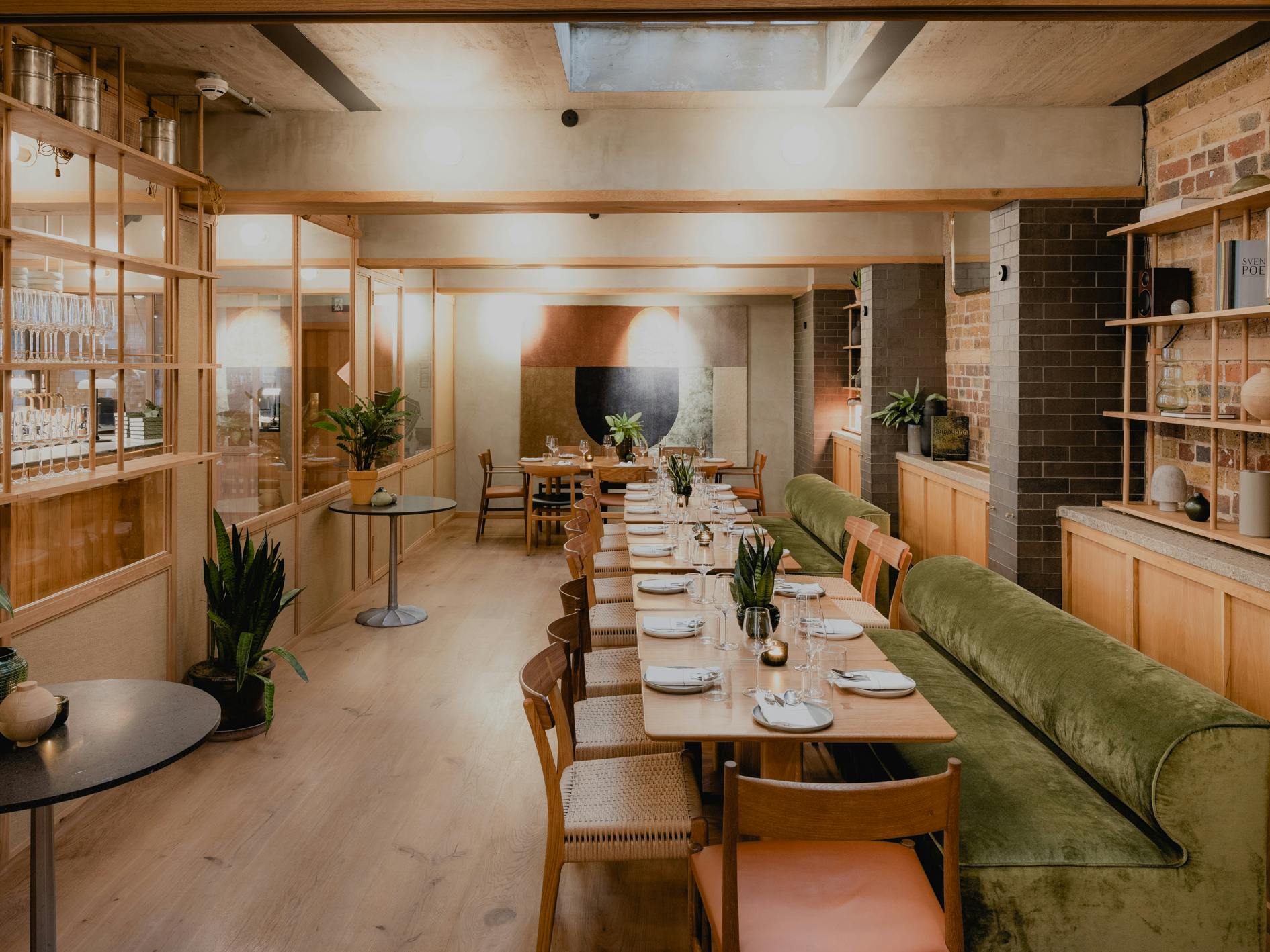 Stylish dining space at Eldr - The Snug, perfect for intimate gatherings and corporate events.