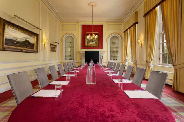 Caledonian Club boardroom, classic meeting space, executive event
