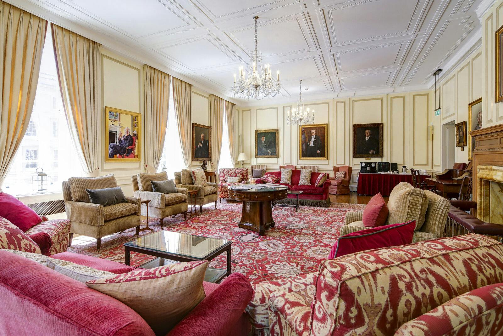 Elegant Drawing Room in The Inner Temple, ideal for networking events and meetings.