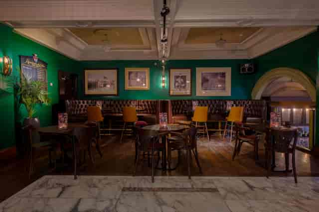 Stylish Mezzanine at Revolution De Cuba Belfast, perfect for intimate gatherings and networking.