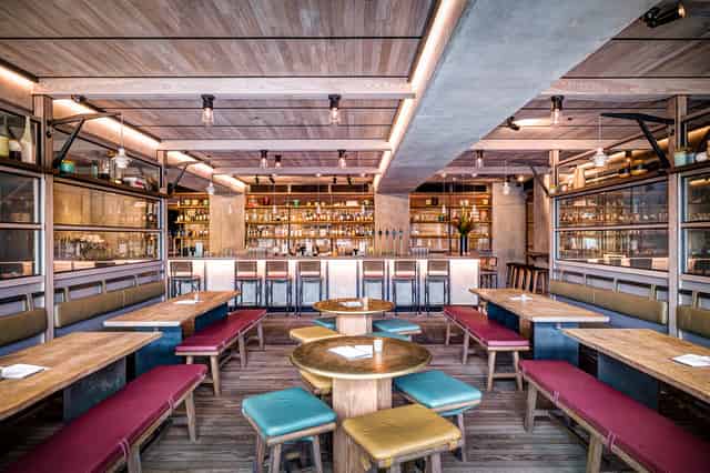 Canalside Bar Section