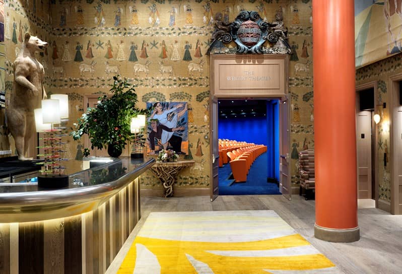 The Reading Room at The Whitby Hotel, vibrant event space with stylish decor.