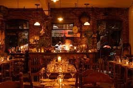 Cozy Wine Bar at Peasant, ideal for intimate gatherings and special events.