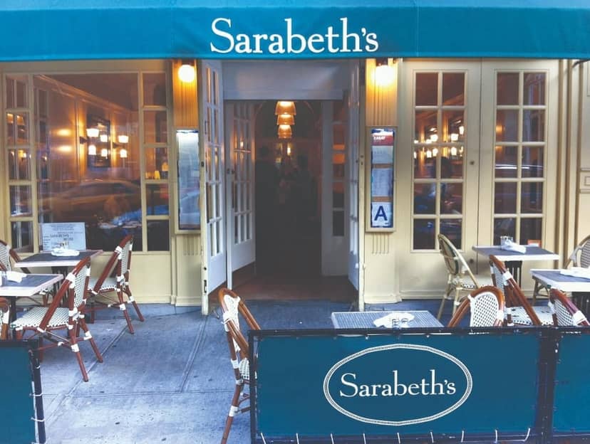 Charming Sarabeth's Park Avenue South conference room for intimate meetings and networking.