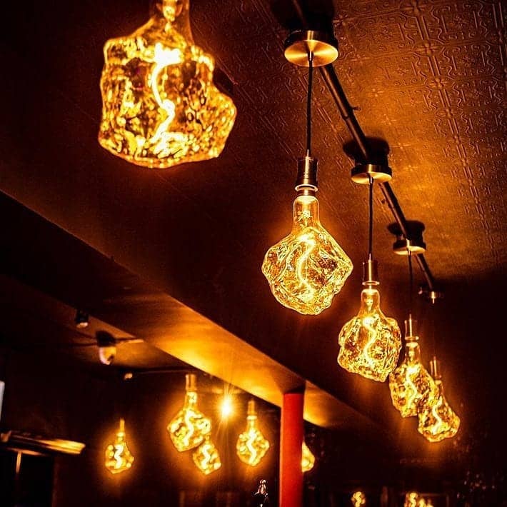 Full restaurant buyout in Lagos with artistic lighting for upscale events and receptions.