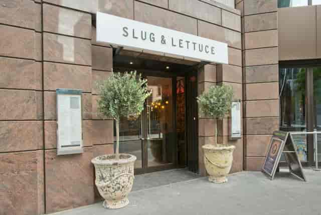 Slug & Lettuce St Mary Axe venue for casual networking and team social events.
