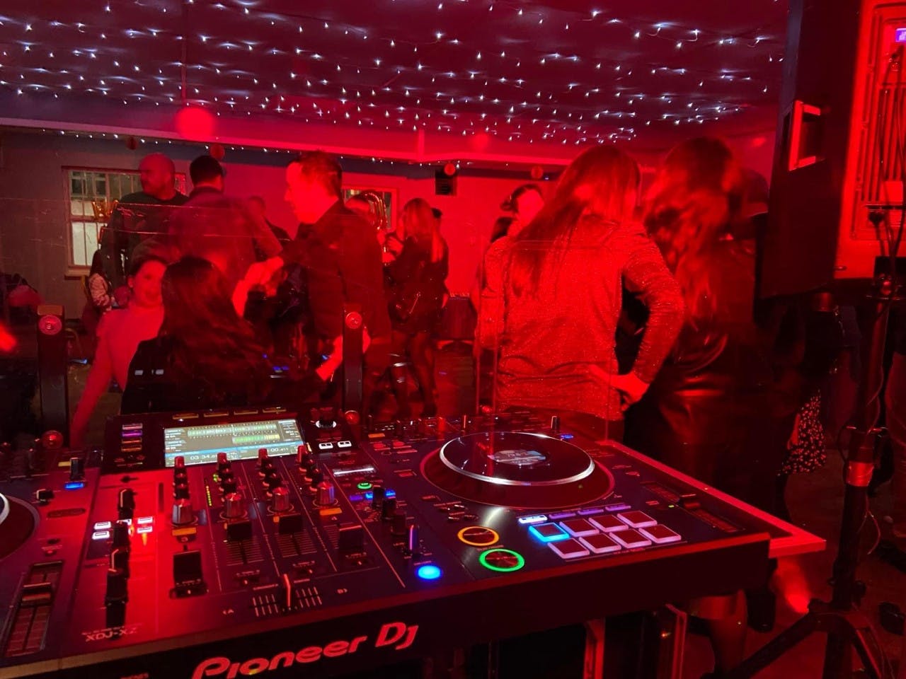 Vibrant DJ setup at RBL Club VW for lively social gatherings and celebrations.