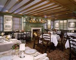 Elegant dining space at 1789 Restaurant, perfect for intimate gatherings and corporate events.