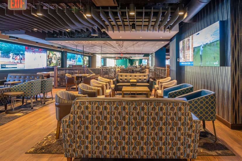 Private Dining Room at Caesars Sportsbook, modern venue for networking events and meetings.