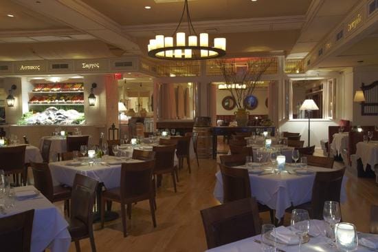 Elegant Chef's Table at Kellari Taverna, perfect for upscale events and private dinners.