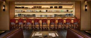 Sleek dining space at Nobu Washington D.C. for intimate gatherings and culinary events.