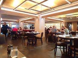 Modern dining space at Nobu Washington D.C. for events and meetings, featuring ambient lighting.