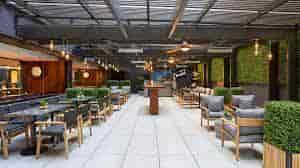 Modern event space at Viceroy Washington DC, ideal for workshops and receptions.