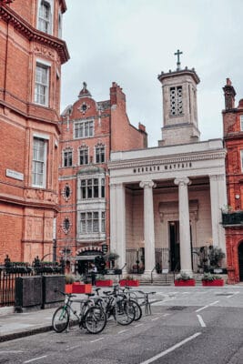 Elegant venue with classic architecture for weddings and corporate events in Mayfair, UK.