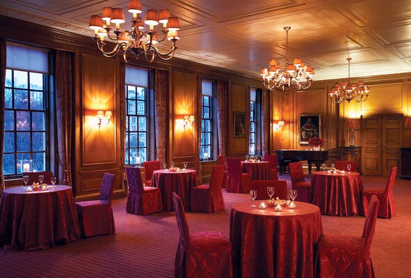 Parliament Chamber in The Inner Temple, elegant event space for upscale meetings and receptions.