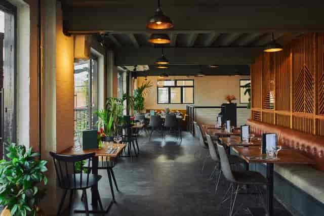 The Exhibit Balham venue hire: modern industrial space for corporate events and networking.