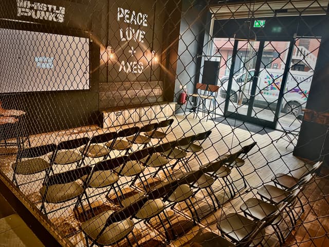 Whistle Punks Urban Axe Throwing - Oxford Circus