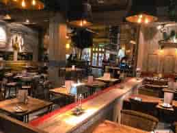 Vibrant Tapas Revolution Restaurant in Bath, ideal for networking events and casual meetings.