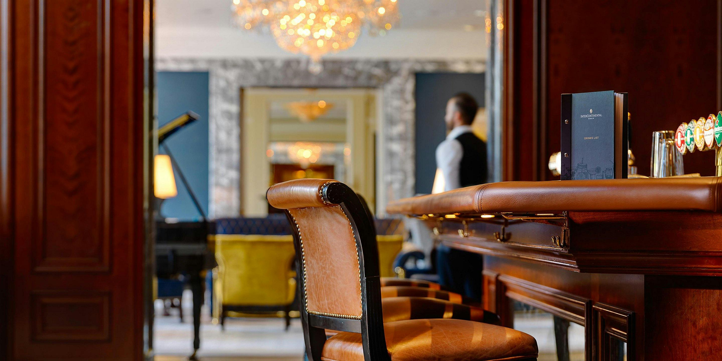 Elegant Hibernia 2 venue in InterContinental Dublin for high-end meetings and events.