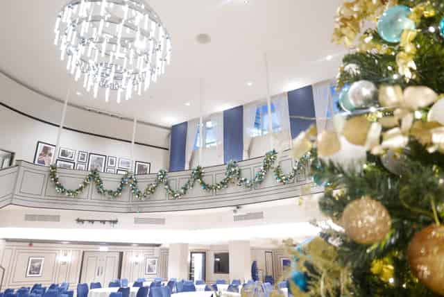 Christmas party in the Carisbrooke Hall 