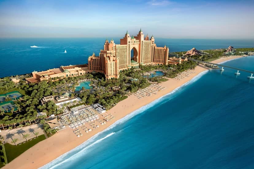 Spice Ballroom A at Atlantis, The Palm: luxurious beachfront venue for events and meetings.