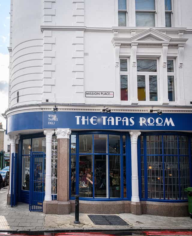 Charming Tapas Room in Peckham, perfect for intimate gatherings and networking events.