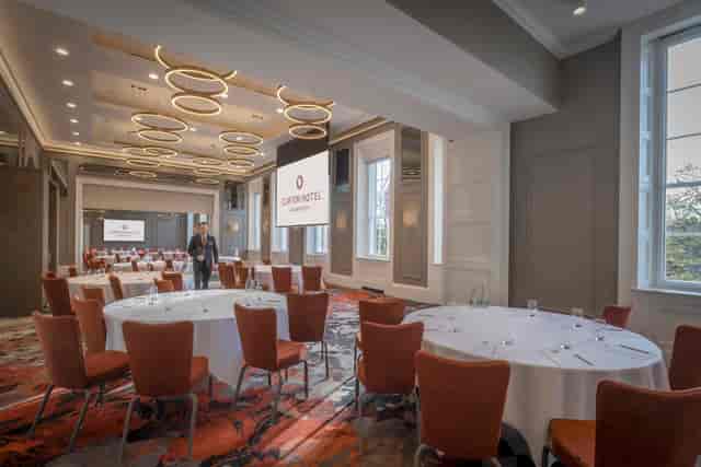 Custom House meeting space in Clayton Hotel Glasgow, perfect for corporate events and conferences.