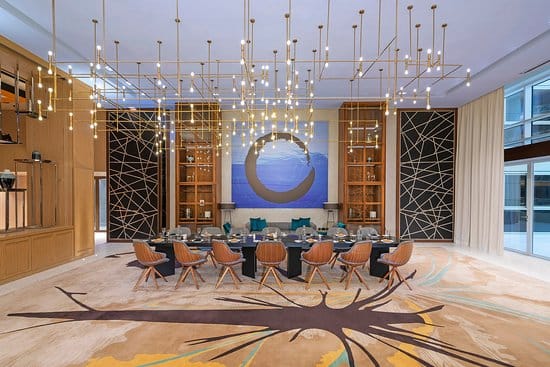 Dome Studio at Andaz Dubai: elegant meeting space for corporate events and workshops.