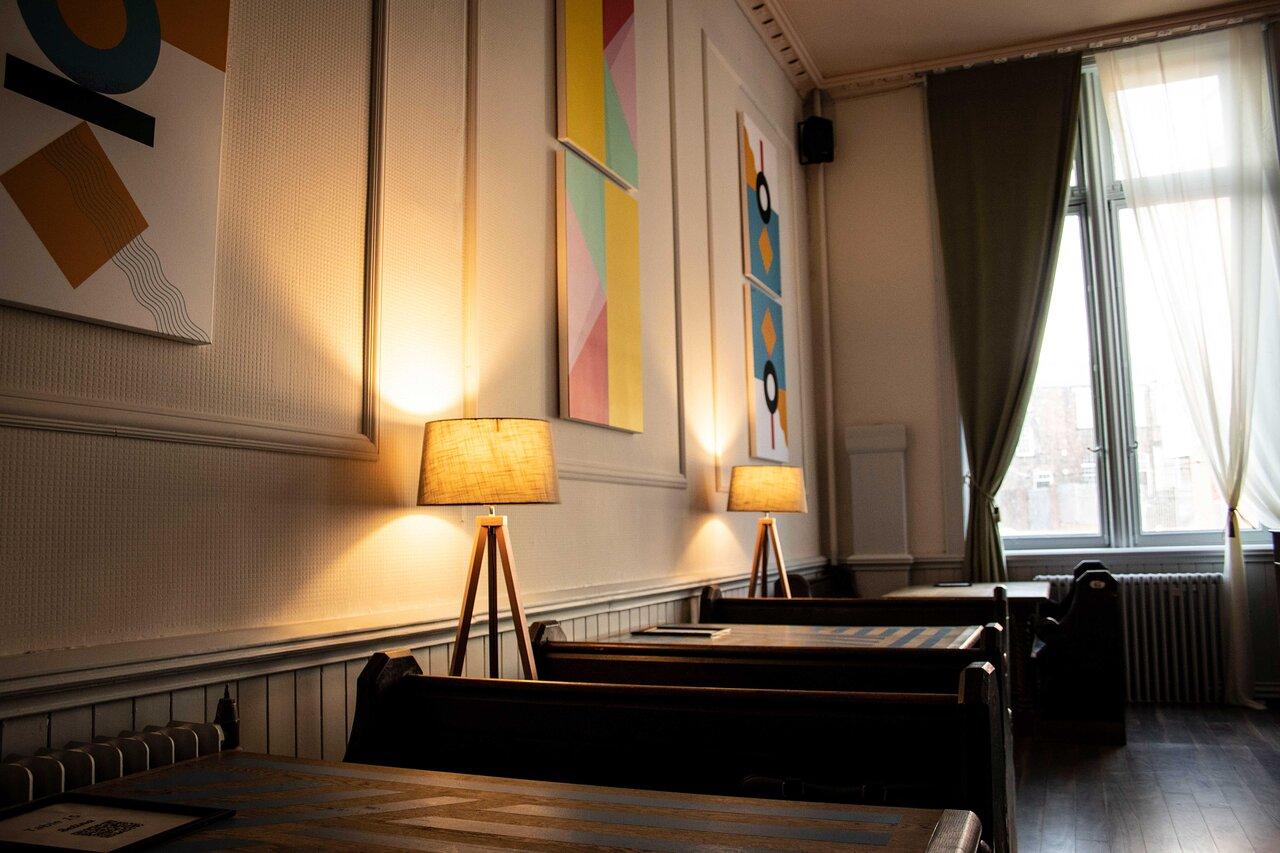 Stylish event space in Liverpool with modern decor, perfect for intimate gatherings. - Banner