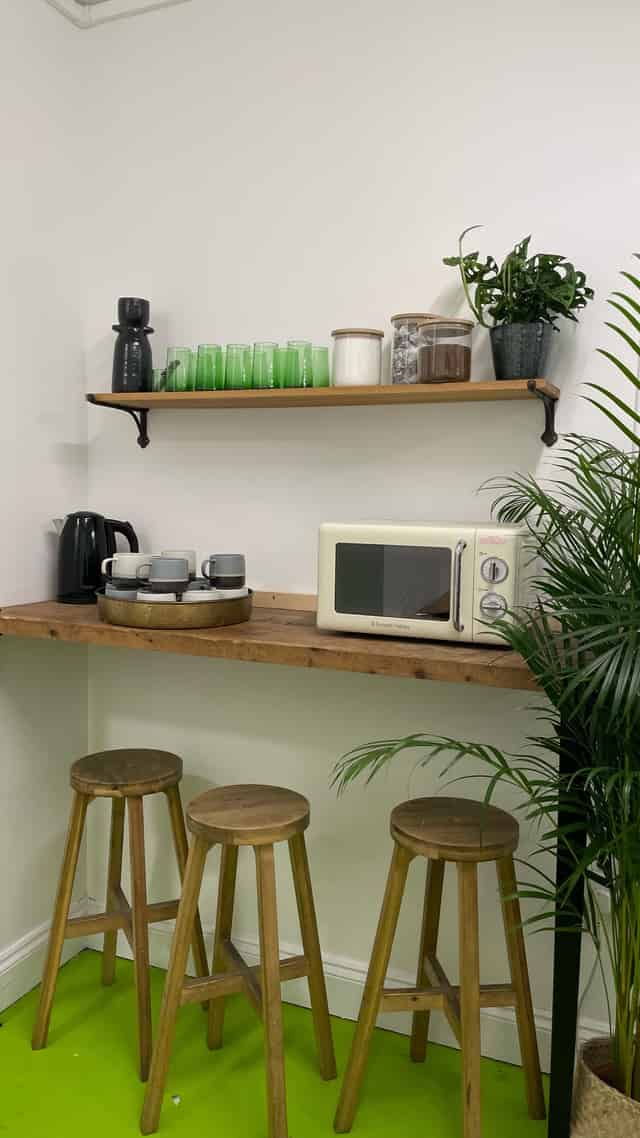 The Green Room at Cornercopa