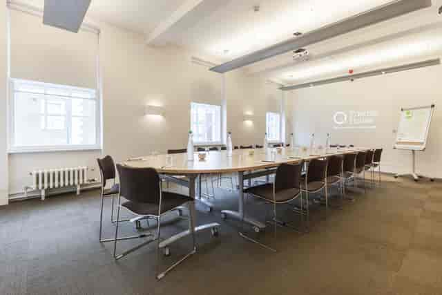 Margaret Fell in a modern meeting room, ideal for corporate workshops and planning sessions.