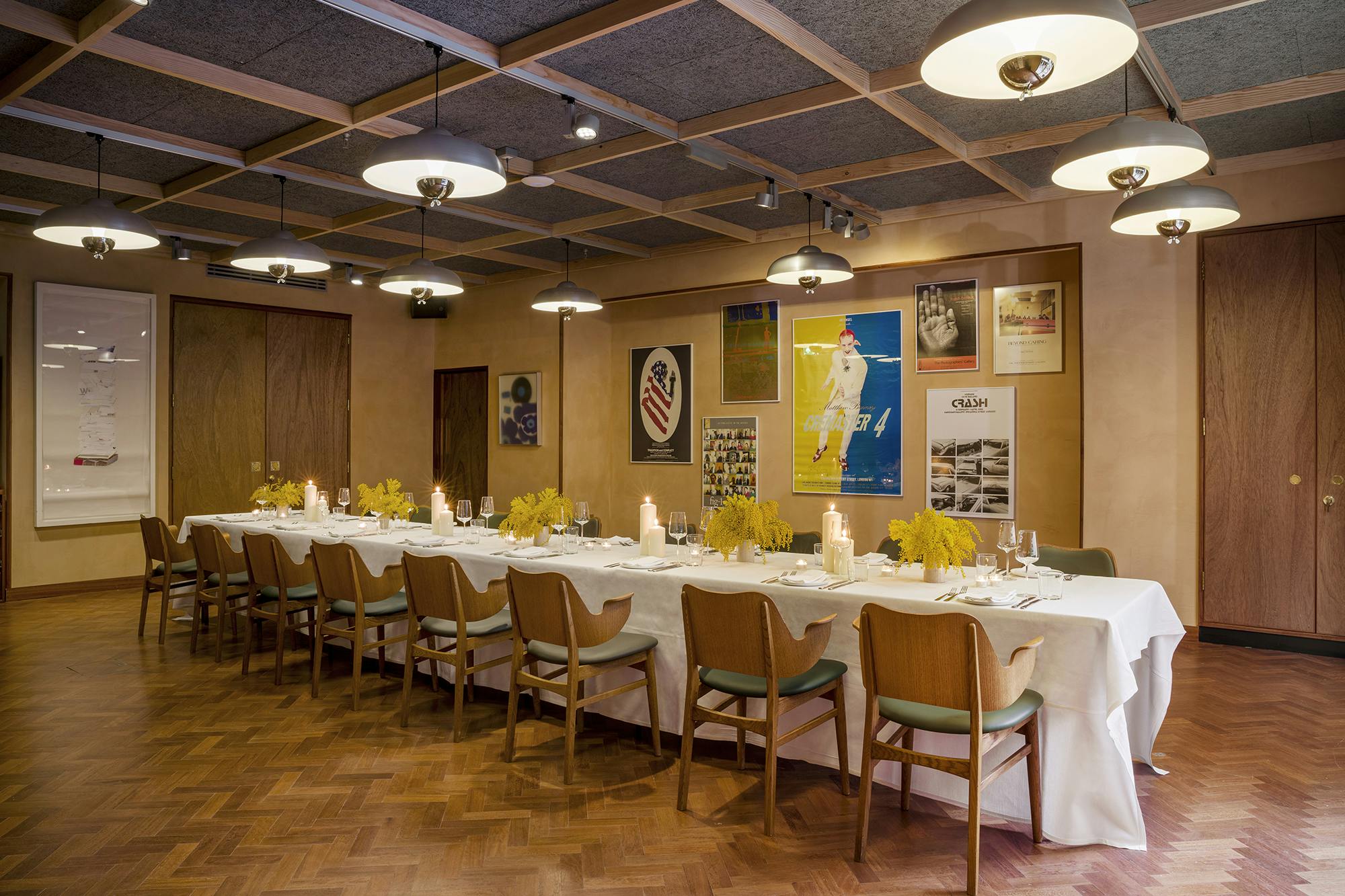 Elegant meeting space in Toklas Restaurant, perfect for corporate events and gatherings.