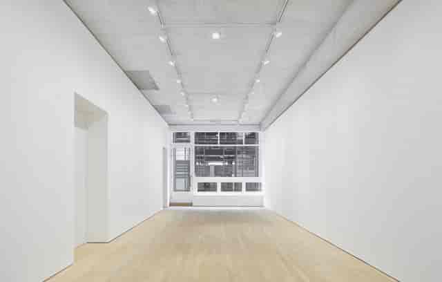 Minimalist event space with natural light for meetings and workshops at No.9 Cork Street.