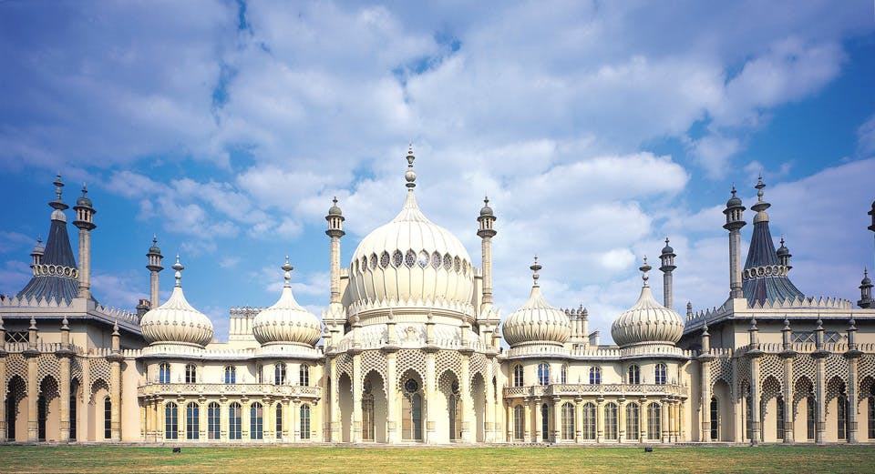 Banqueting Room in Royal Pavilion, ideal venue for weddings and events with intricate design.