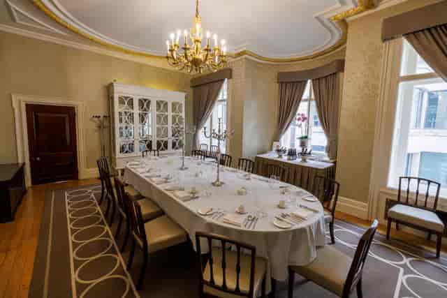 One Moorgate Place dining room: executive lunch, small meeting.