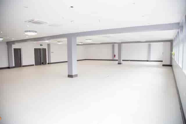 Spacious Main Auditorium at P2 Event Centre, ideal for corporate meetings and workshops.