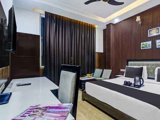 Banquet Hall at The Trade International, modern decor for business meetings and retreats.
