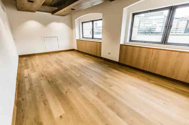 Spacious Thames Room at Glaziers Hall, ideal for workshops and conferences.