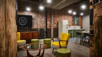 Kitchen and Lounge