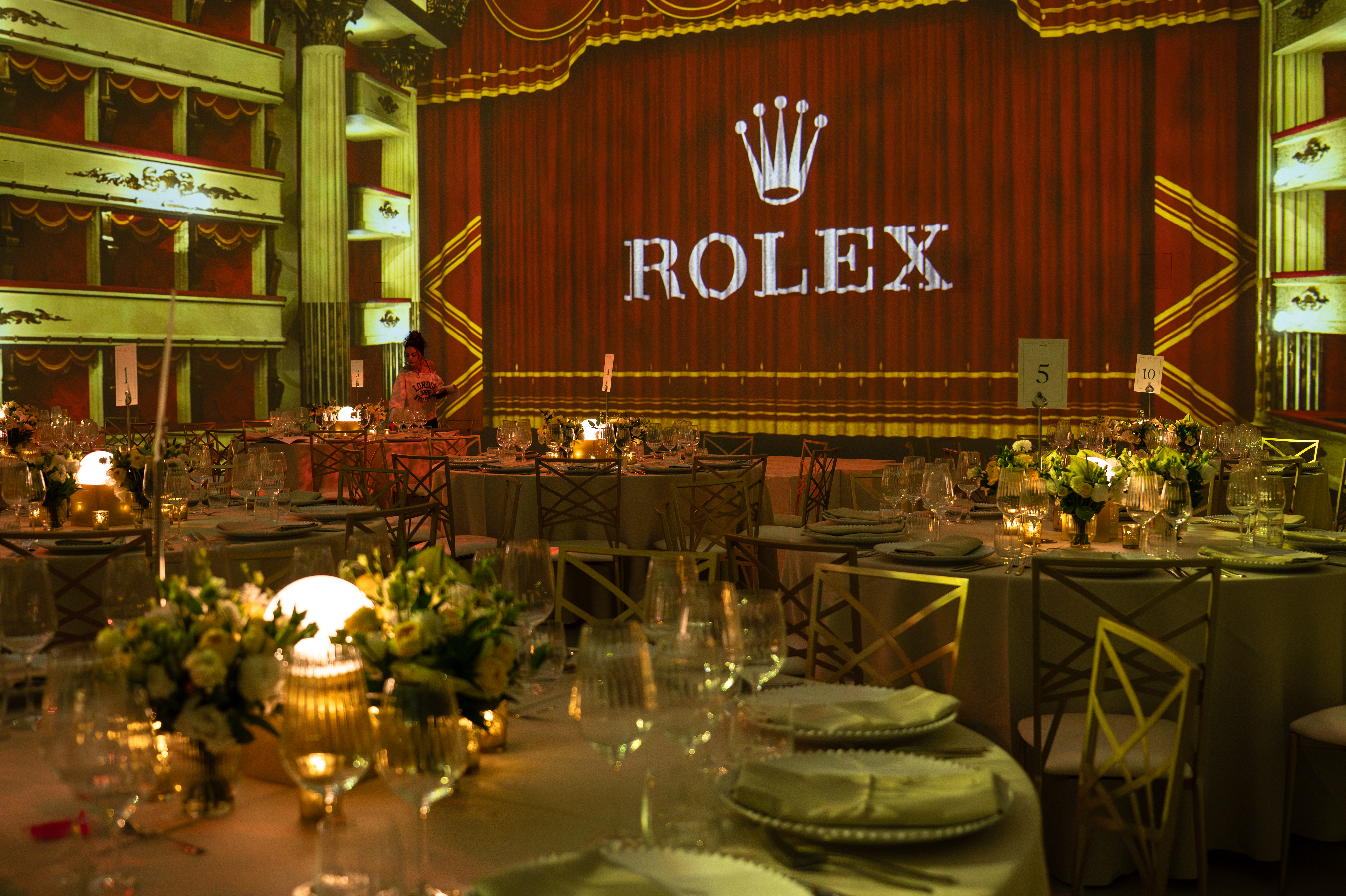 Rolex gala historic theater luxury event - Banner