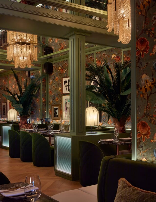 Stylish Private Space in Vesper with lush greenery for upscale events and gatherings.