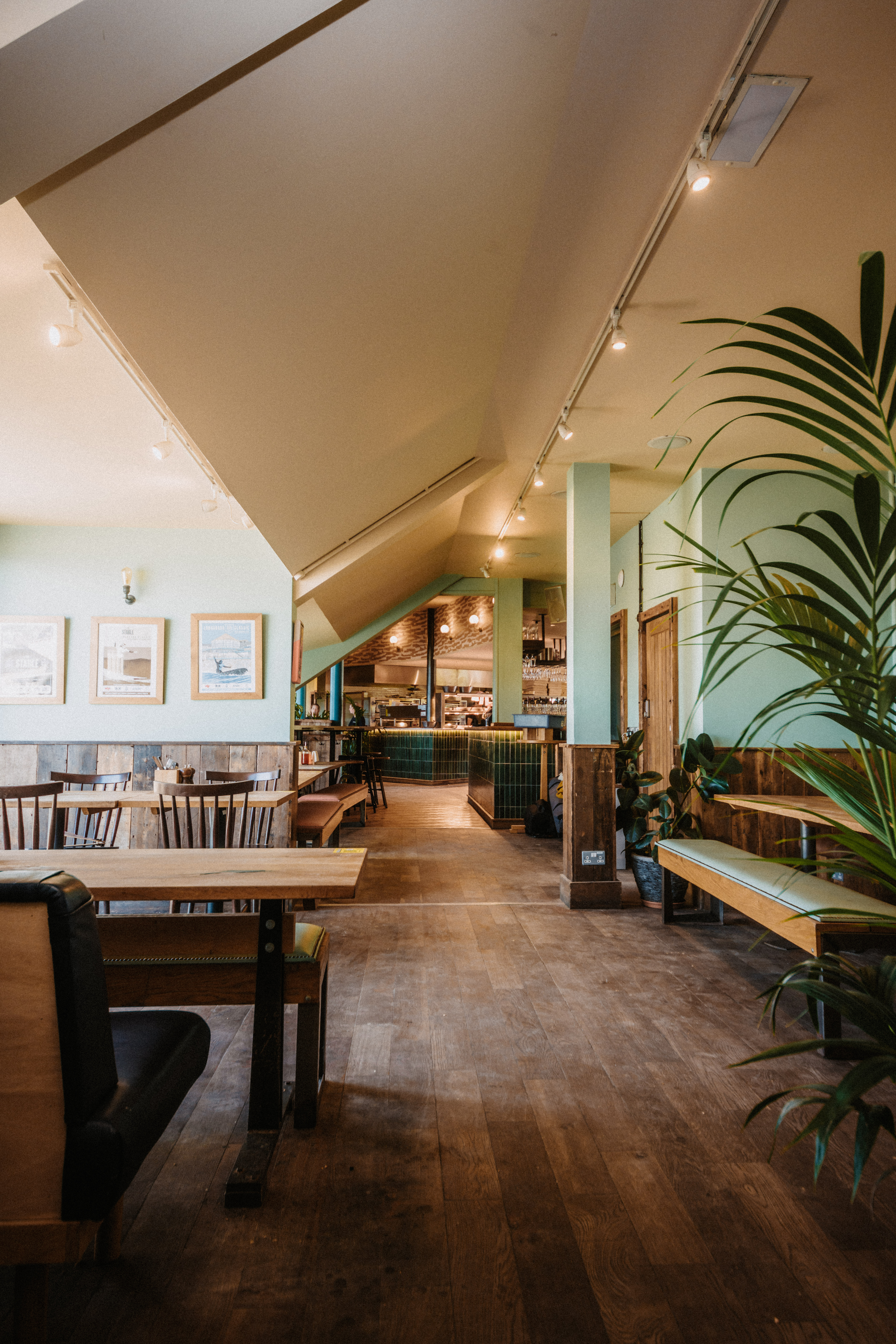 Stylish Longboard Bar at Fistral Stable, perfect for intimate gatherings and corporate events.