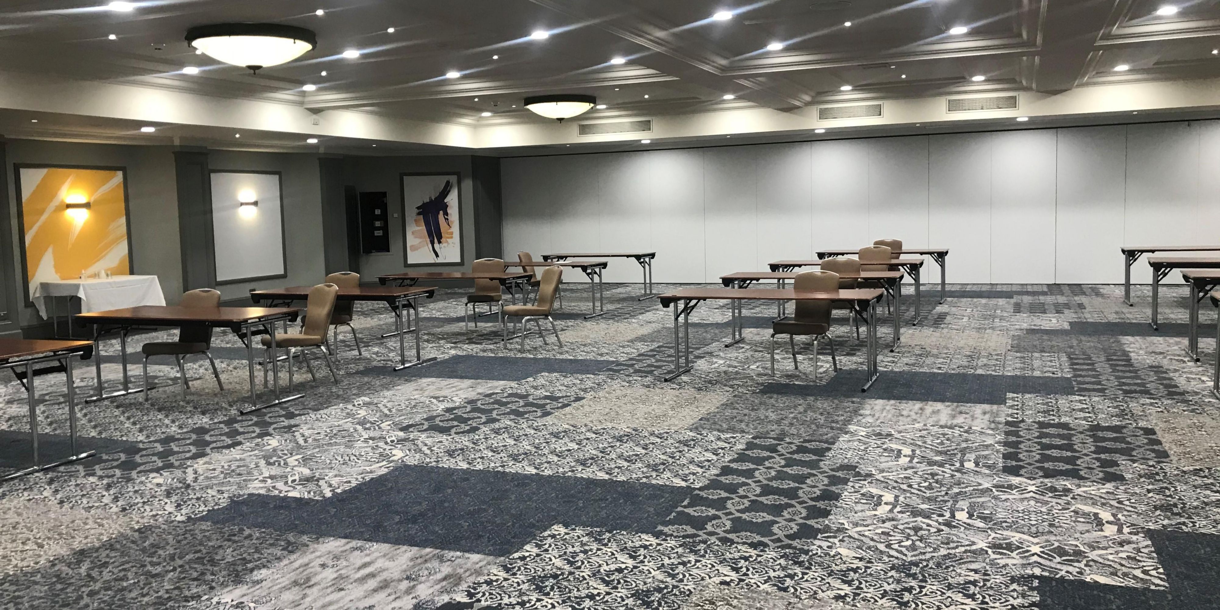 Versatile meeting space at voco St. John's Solihull, perfect for workshops and conferences.
