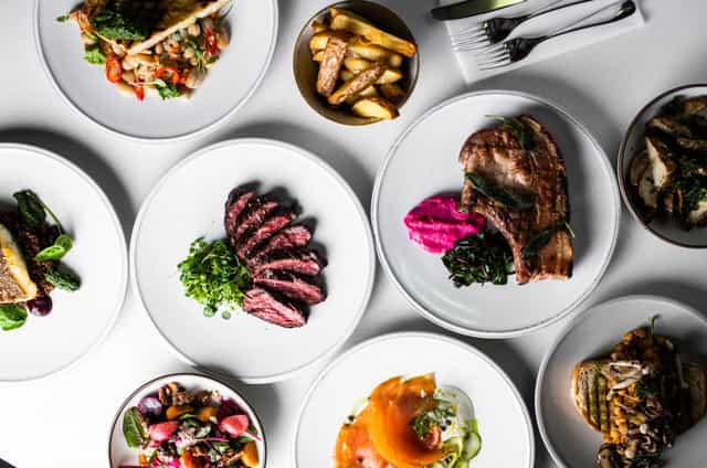 Gourmet dishes at The Gallery, perfect for corporate events and high-end gatherings.