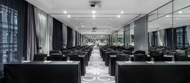 Paavo Nurmi in a stylish meeting room, ideal for corporate events and workshops.