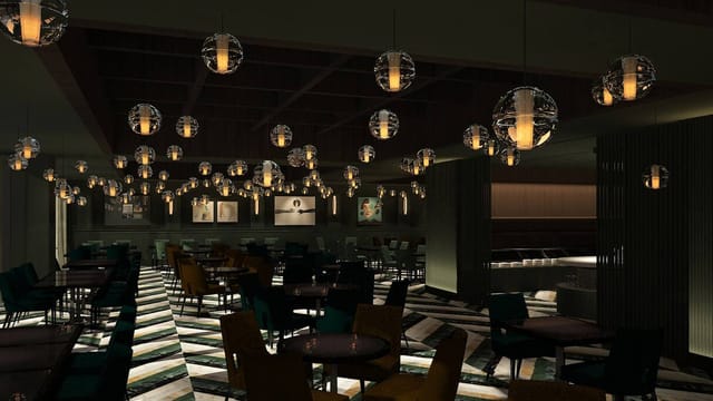 Meeting Room 3 at Hilton Rome Eur La Lama, modern decor for corporate events.